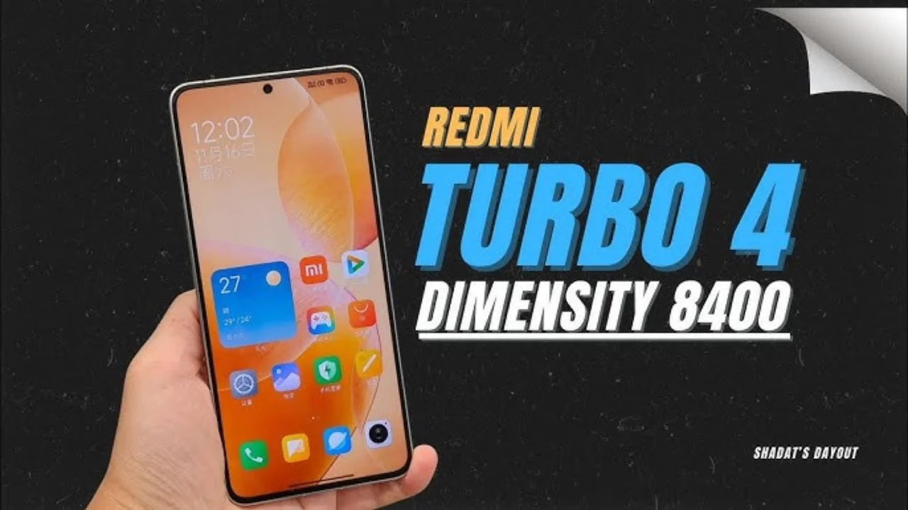 Redmi Turbo 4 Specs Leak
