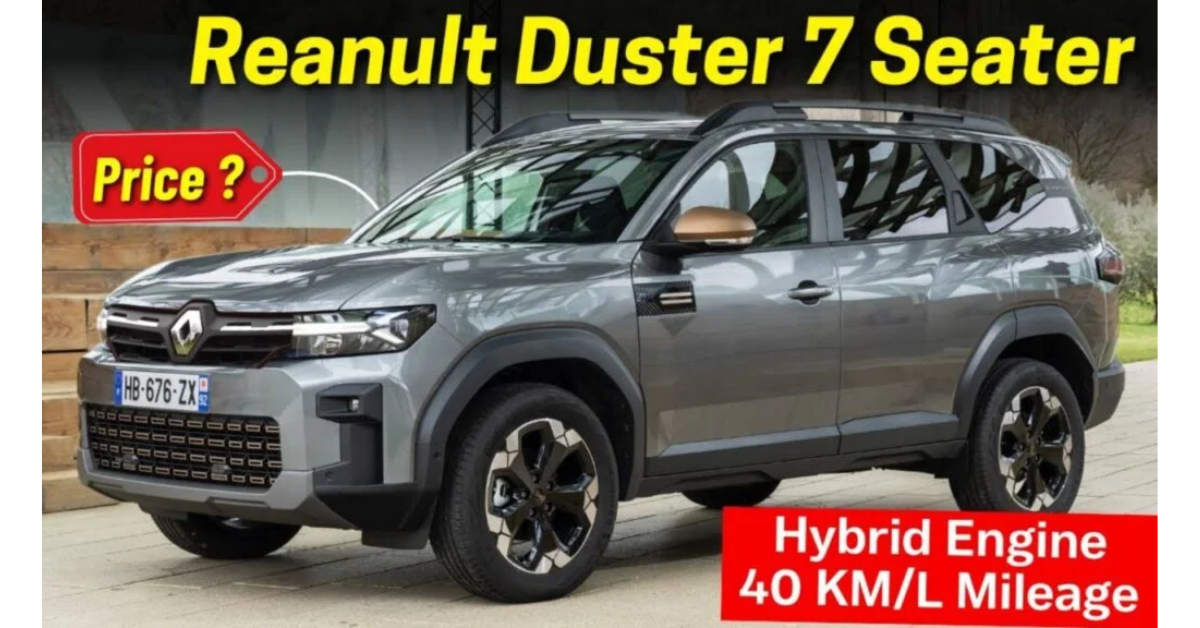 New-Gen Renault Duster 2025