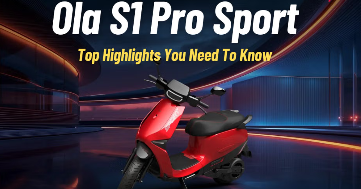 Ola S1 Pro Sport Launched