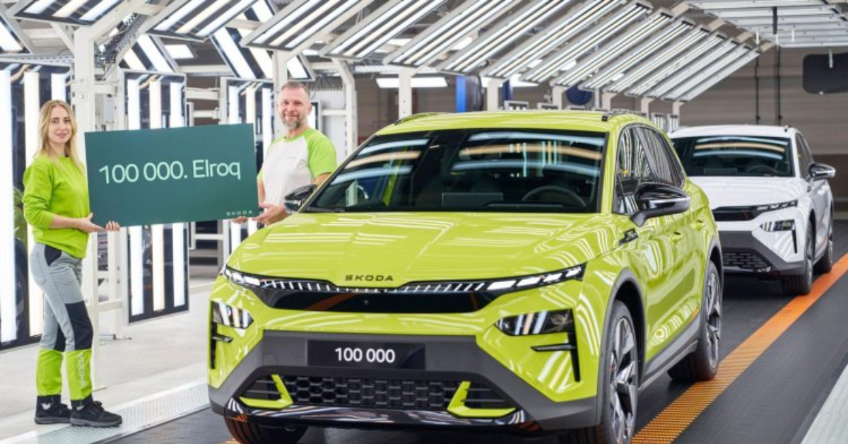 Škoda Elroq Crosses 100000 Production Mark in Less Than a Year