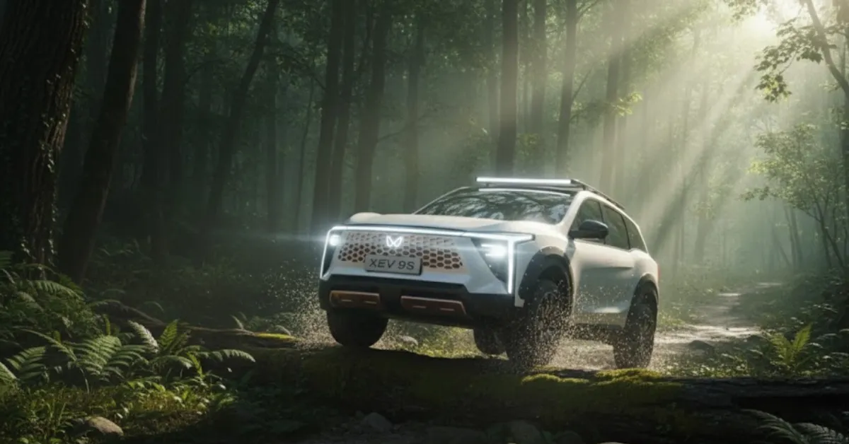 Mahindra XEV 9S Virtual Render Revealed
