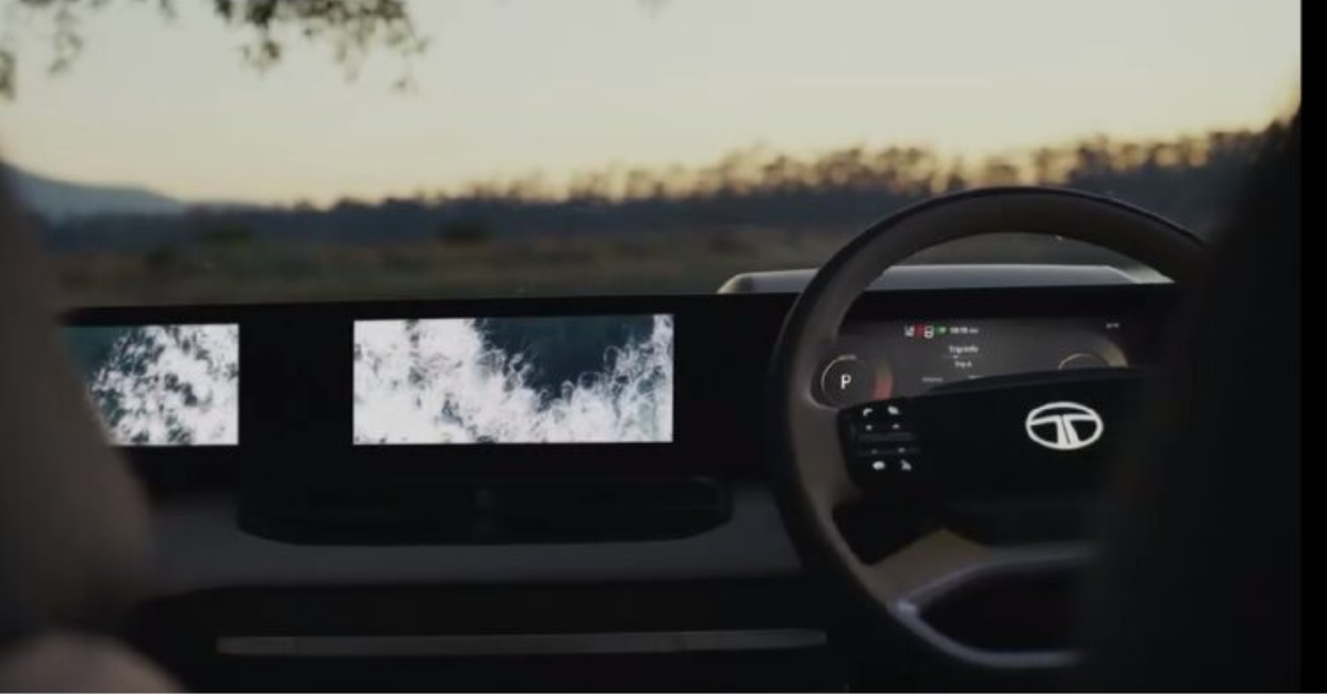 Tata Sierra Triple-Screen Dash Revealed
