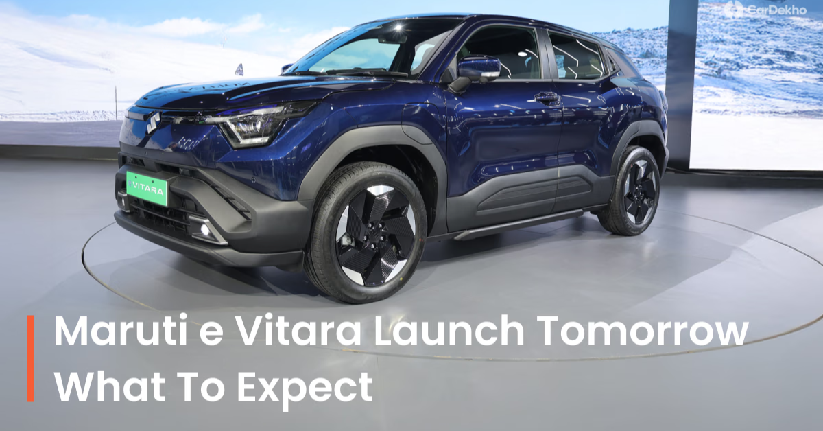 Maruti e-Vitara India Launch