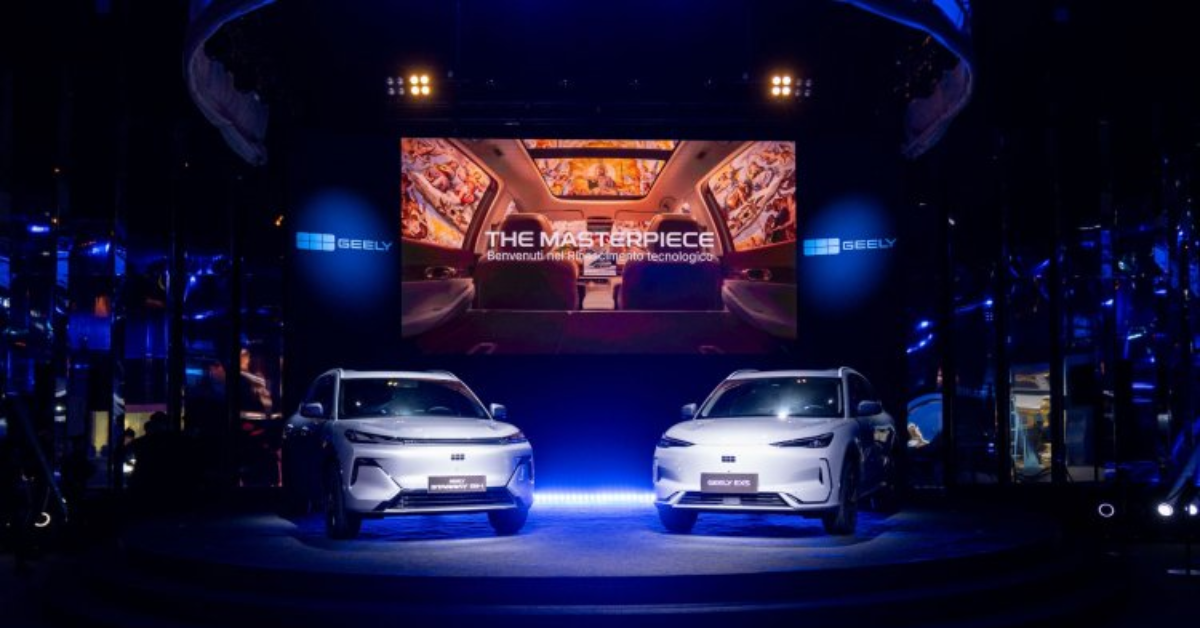 Geely Italy Launch 2025: EX5 EV and Starray Hybrid Bring Advanced Mobility