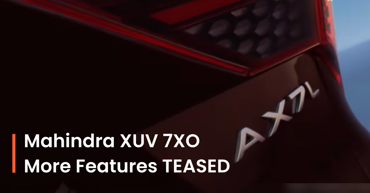 Mahindra XUV 7XO 2025 Teaser