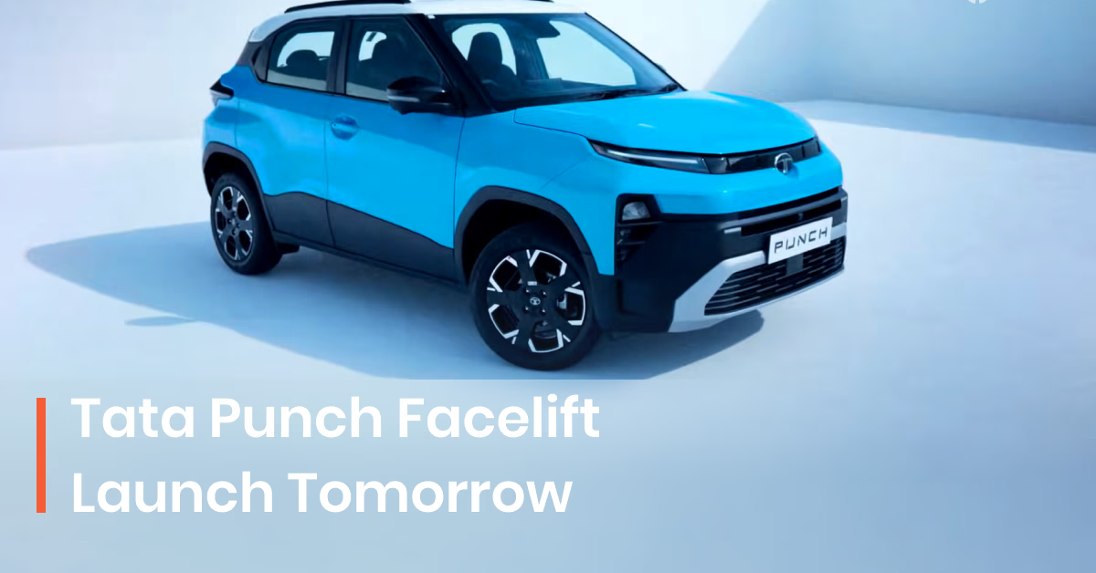 2026 Tata Punch Facelift Launch Tomorrow