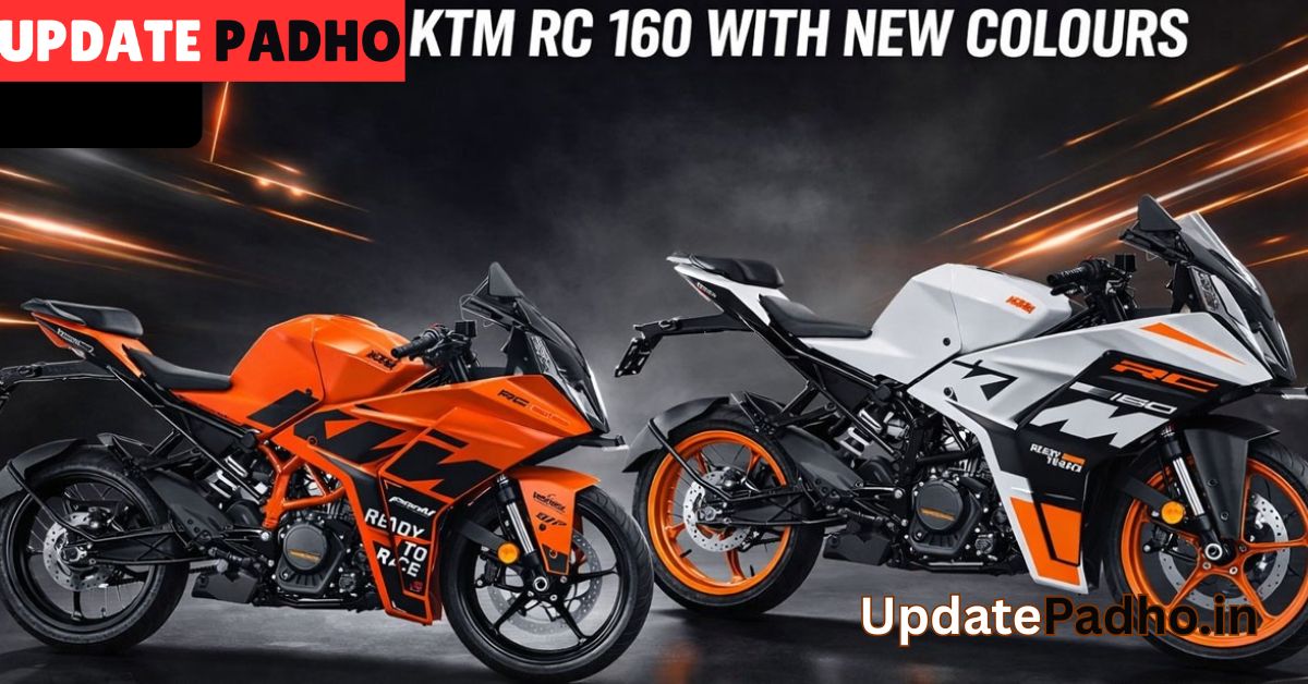 KTM RC 160 Gets a Bold Makeover: Two New Colours for 2026