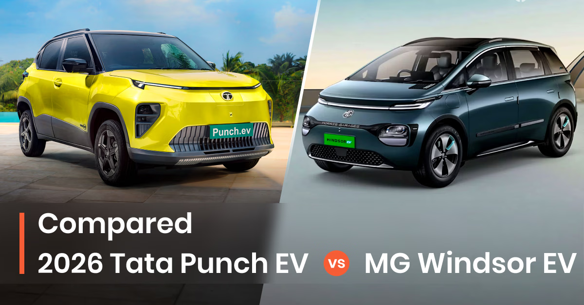 Tata Punch EV vs MG Windsor EV 2026