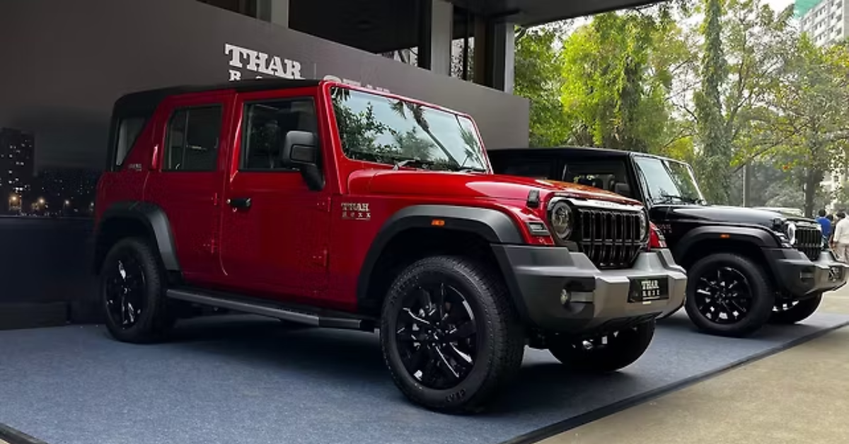 All about Mahindra Thar Roxx Star Edition in 7 Images