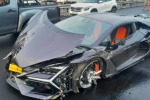 Lamborghini Revuelto ₹9 Crore Supercar Crashes Into Mahindra Scorpio