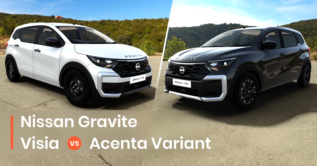Nissan Gravite Visia vs Acenta