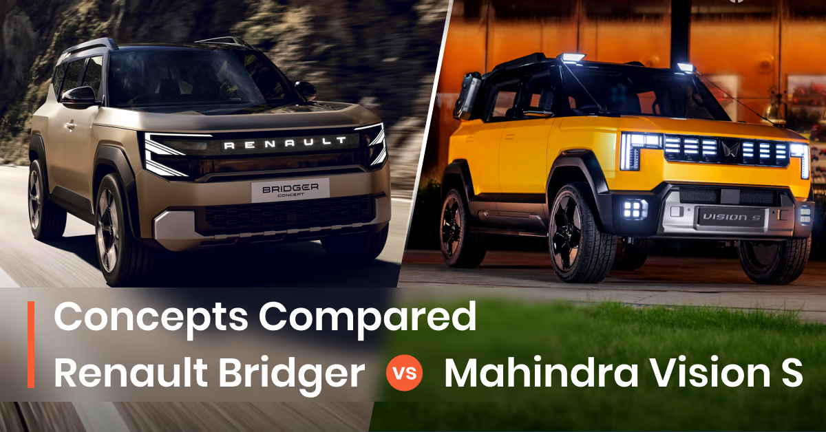 Renault Bridger vs Mahindra Vision S