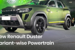 Renault Duster 2026 Engine Options