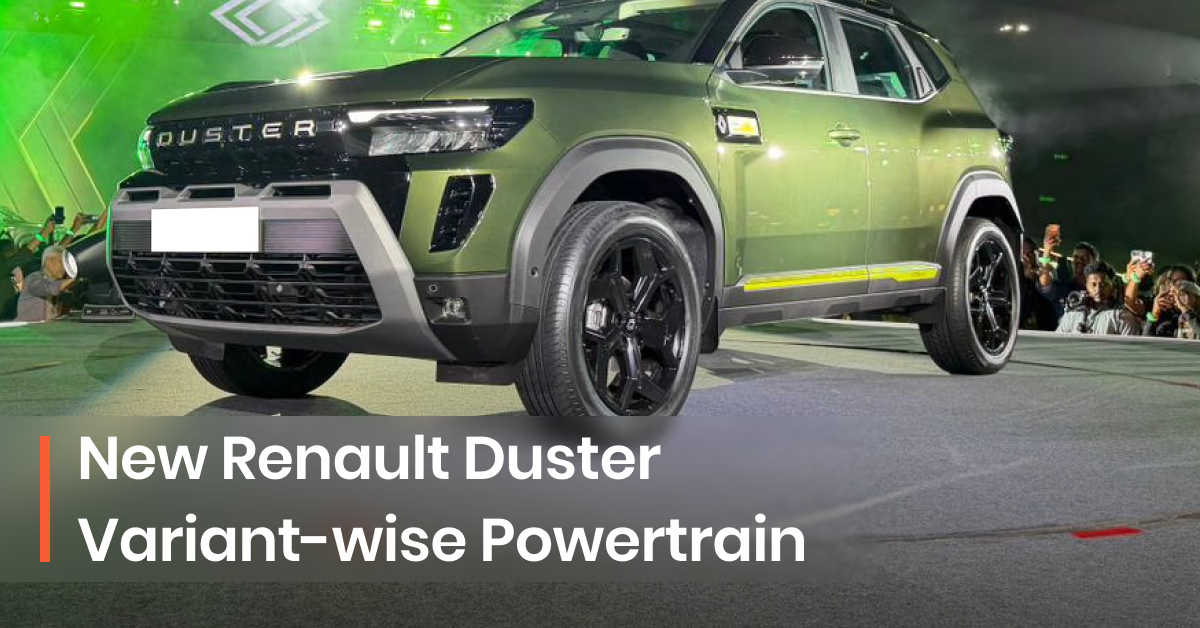 Renault Duster 2026 Engine Options