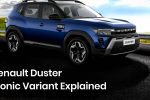 Renault Duster Iconic Variant 2026