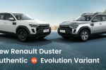 Renault Duster Authentic vs Evolution 2026