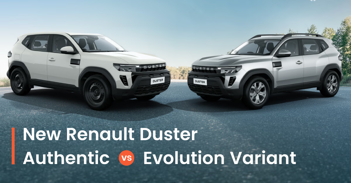 Renault Duster Authentic vs Evolution 2026
