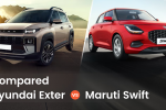 Hyundai Exter Facelift 2026 vs Maruti Swift
