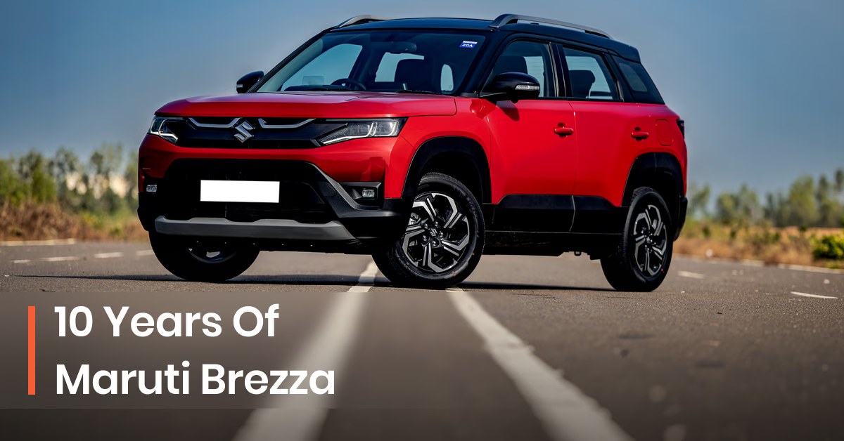 Maruti Brezza Completes 10 Years in India