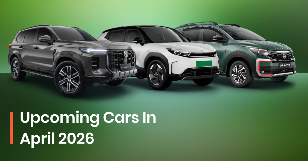 Upcoming Cars in India April 2026