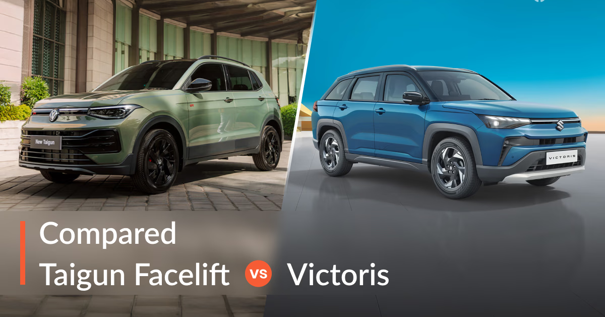 Volkswagen Taigun vs Maruti Victoris 2026 Comparison