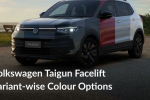 Volkswagen Taigun Facelift Colours 2026
