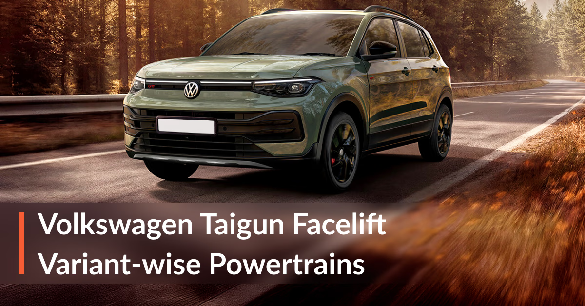 Volkswagen Taigun Facelift Engine Options 202