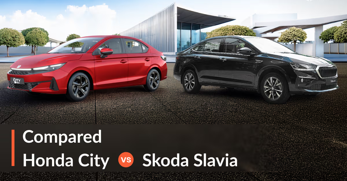 2026 Honda City vs Skoda Slavia Comparison