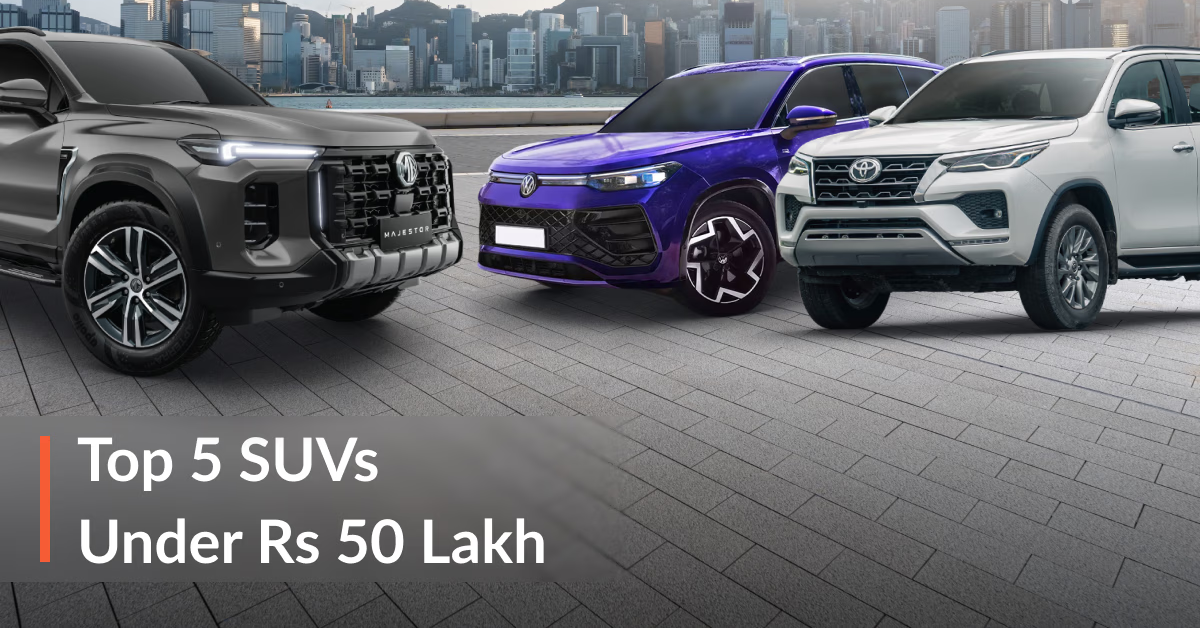 Top SUVs Under Rs 50 Lakh In India 2026