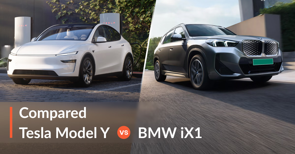 Tesla Model Y vs BMW iX1 LWB 2026 Comparison