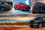 Toyota New Manufacturing Plant In Maharashtra India
