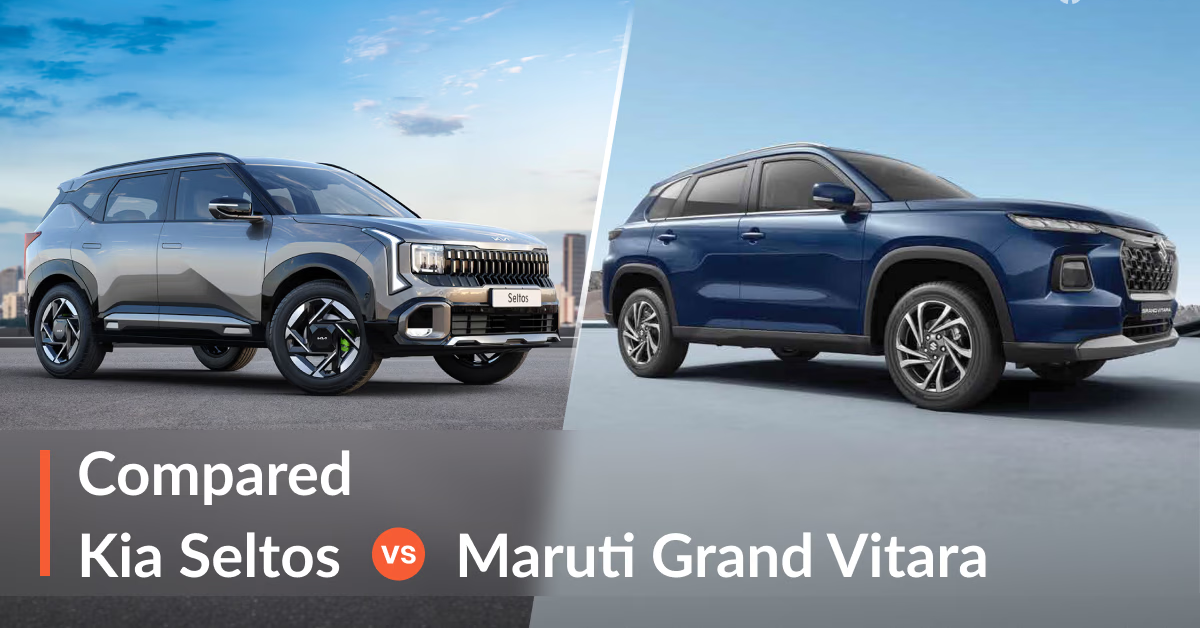 2026 Kia Seltos vs Maruti Grand Vitara