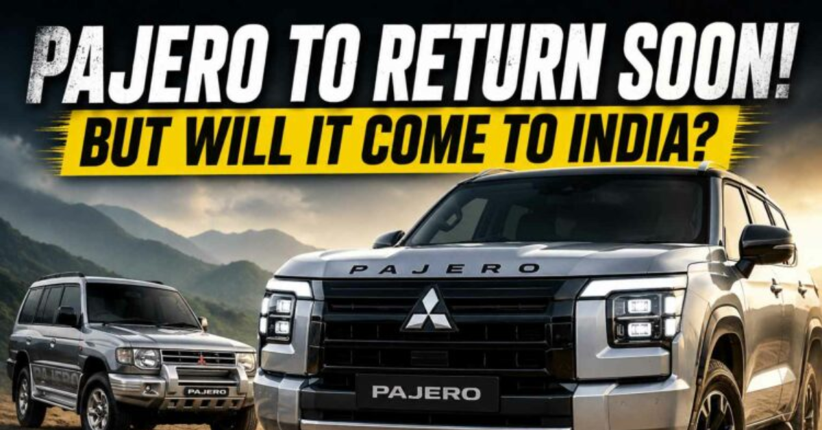 New Mitsubishi Pajero 2026