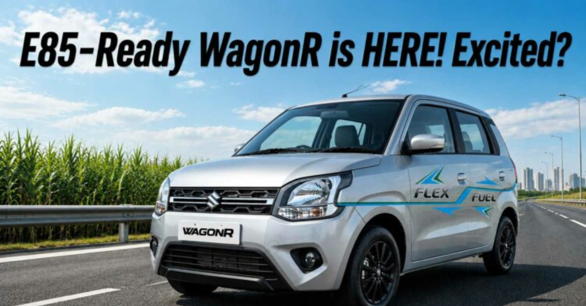 Maruti Suzuki WagonR E85 Flex Fuel 2026