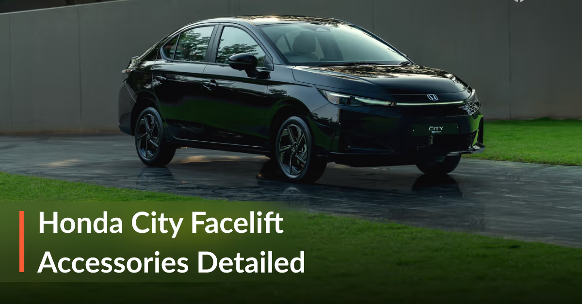 Honda City Accessories Pack 2026
